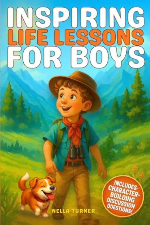 Cover of Inspiring Life Lessons for Boys by Nella Turner